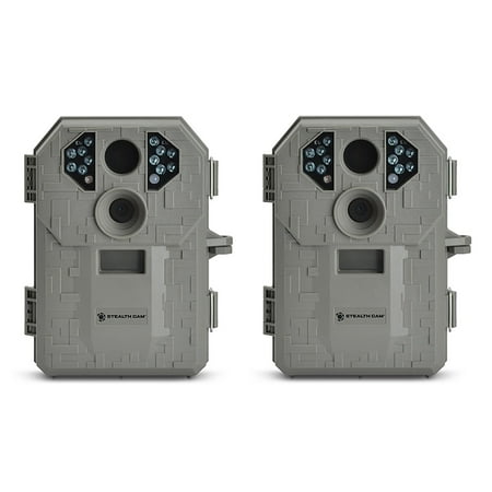 Stealth Cam P12 IR 6.0 MP Scouting Trail Hunting Game Camera with Video (2 (Best Cam For 6.0 Silverado)