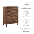 thumbnail image 6 of Modway Render 4-Drawer Dresser Chest in Walnut, 6 of 7