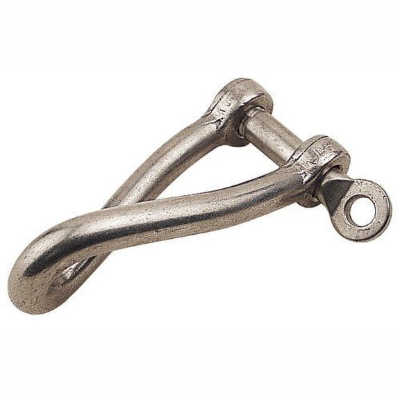 Sea-Dog Stainless Twisted D Shackle, 1/4"