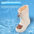 thumbnail image 4 of Botas de lluvia impermeables de dibujos animados para niños, zapatos de goma antideslizantes, venta al por mayor, zapatos para estudiantes de guardería, clima húmedo cómodo para, 4 of 5