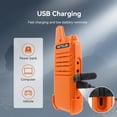 thumbnail image 4 of Walkie Talkies Retevis RT22 recargables de largo alcance, paquete de 4, 4 of 9