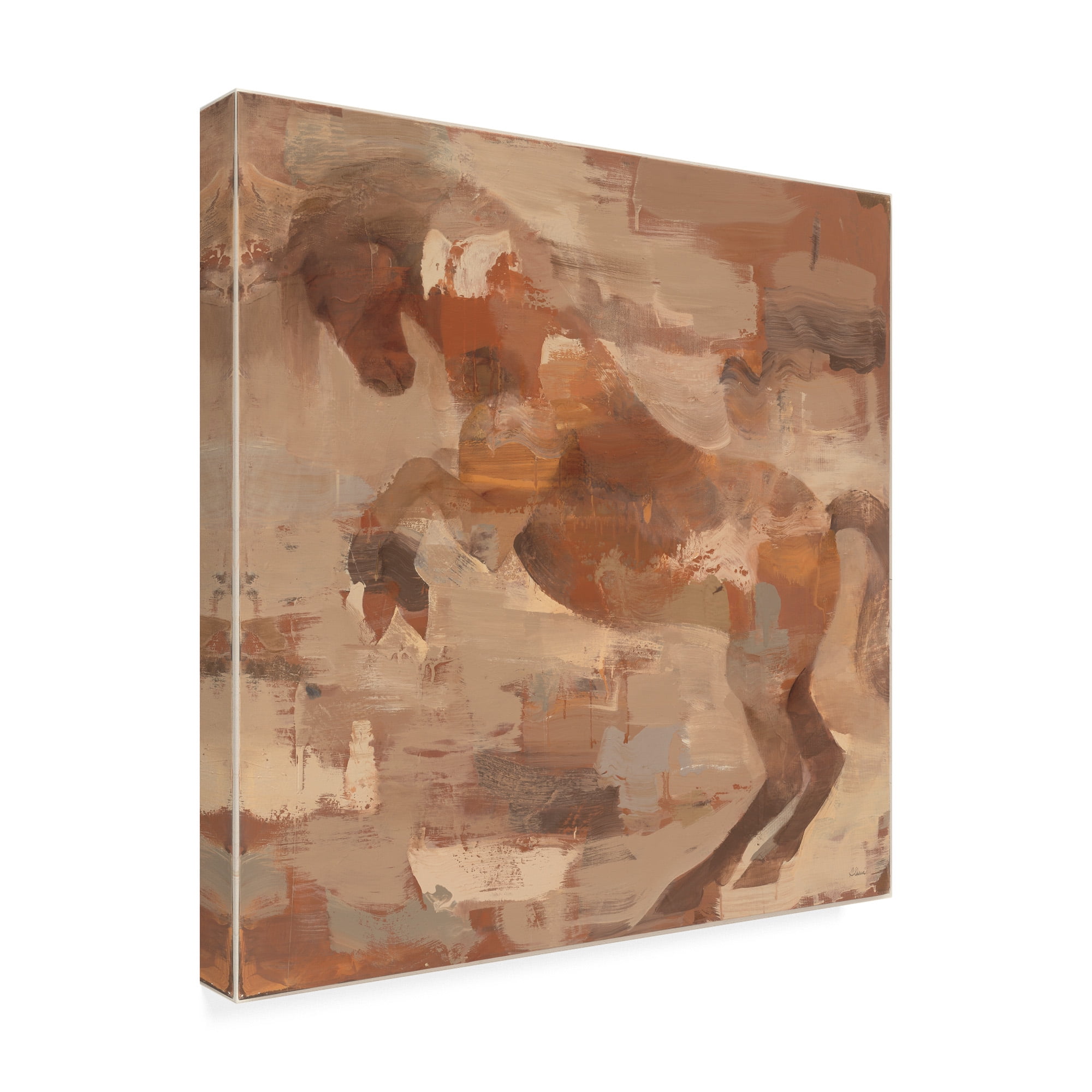 Trademark Fine Art 'Wild And Free Horse' Canvas Art by Albena Hristova