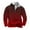 Wine-Sweatshirts, variant on Namayuj Mens Zip Up Sweatshirts Basic Gradient Round Neck Sweatshirt Lightweight Pullover Tops Stand Collar Winter Long Sleeve Shirts