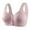 Gray, variant on yievot Women's Front Closure Full Coverage Wirefree Everyday Bra Comfort Wireless Bras for Seniors