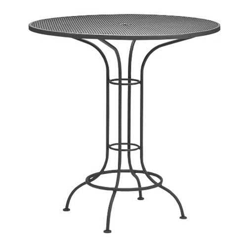 Woodard Commercial Grade Wrought Iron Bar Height Dining Table Com - Wrought Iron Patio Furniture Bar Height Woodard Commercial Grade Wrought Iron Bar Height Dining Table Com - Wrought Iron Patio Furniture Bar Height