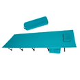 thumbnail image 3 of jinwen Camp Cot Breathable Practical Foldable Camping Bed for RV Hiking Backpacking Blue, 3 of 9