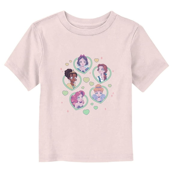 Disney Anime Hearts  Graphic T-Shirt