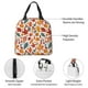 thumbnail image 4 of Easygdp Colorful Maple Leaves Bolsa Térmica Premium - Tela Oxford Impermeable, Gran Capacidad, Bolsillo Frontal, Unisex para Trabajo, Escuela, Actividades al Aire Libre y Picnics, 4 of 8
