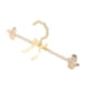 thumbnail image 3 of Perchas elegantes para ropa, vestidos, pantalones, perchas de perlas, perchas para armario, perchas de perlas Percha Clips Beige, 3 of 9