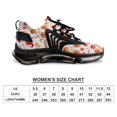 thumbnail image 2 of 2024 Snowman Christmas Tree Elk Women Or Men Lace Up Flat Sneakers Female Mesh Walking Footwear, 2 of 8