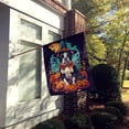 thumbnail image 5 of Boston Terrier Witchy Halloween House Flag 28 in x 40 in, 5 of 7