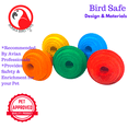 thumbnail image 4 of 2933 Pk5 Colored Wooden Knobs Foot Talon Craft Part Bird Toys, 4 of 7