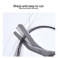 thumbnail image 3 of B Precision Eyebrow Scissors With Comb For Grooming Beginners, 3 of 6