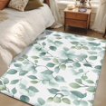 thumbnail image 5 of Rectangle Area Rug 4x6ft,Summer Green Gradient Eucalyptus Leaves Washable Carpet Non-Slip Runner Accent Rugs Indoor Floor Mat for Bedroom Living Room Decor,Country Floral Seamless, 5 of 9