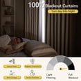 thumbnail image 2 of nch Pleated Light Blocking Drapes 90 Inches Long |  Linen Light Blocking Drapes for Bedroom,  Thermal Room Darkening Drapes for Living Room,  Farmhouse Window Drapes 2 Panel Pair Kit,  Beige, 2 of 9