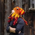 thumbnail image 2 of Gorro de pulpo con tentáculos para adultos, tejido a mano, gorro de pulpo, disfraz de Halloween para Navidad, cosplay (gris), 2 of 5