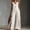 White, variant on Morttic Women's Fashion Solid Color Sleeveless Button-Detail Jumpsuit – Loose Side Pockets Casual Boho Vacation Wear White,S