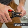 thumbnail image 4 of Hyper Tough 6-inch Wire Stripper with Dual Material Comfort Grips, 4 of 12