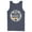Navy Blue, variant on Men's Nintendo Super Mario Retro Rainbow Ring Tank Top White Large