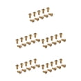 thumbnail image 2 of Greeniant 12 piezas aleación de acero M5 tornillo de montaje tornillos de freno de disco accesorio de mantenimiento montaña bicicleta motocicleta oro Oro 5piezas Greeniant CBP231180, 2 of 5