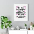 thumbnail image 2 of Scripture Walls  Gave Us A Spirit 2 Timothy 1:7 Bible Verse Canvas Christian Wall Art Ready to Hang Unframed, 2 of 16