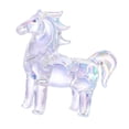 thumbnail image 4 of Elodie Figurine de Cheval en Cristal Sculpture Décorative pour Animal de Collection Moderne AB Coloré, 4 of 8