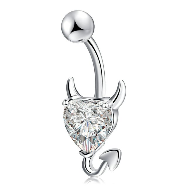 MesaSe Belly Rings Shiny Belly Button Ring Belly Button Piercing Surgical Steel Piercing Jewelry