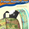 thumbnail image 5 of Tractor and Barns Green Pattern 17" School Backpacks for Teens,Waterproof Oxford Fabric,S-Shape Padded Straps for School,Travel,Hiking,Camping, 5 of 6