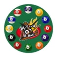 thumbnail image 1 of Bolas de piscina de reloj de pared fáciles de leer Sport Sport Billiard Balls de 12 pulgadas para la sala de juegos en casa Apartamento, 1 of 9