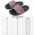 thumbnail image 2 of GZHJMY Stylish Slides for Women Men, Cute Ditsy Flowers Soft Flexible Slip-on Sandals Slippers, 2 of 7