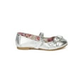 thumbnail image 2 of Little Angel Lola-769E New Girl Heart Decor Strap Ballet Flat Sandal Size, 2 of 5