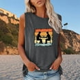 thumbnail image 2 of IROINNID Women's Casual Loose Sleeveless Tank Tops Round-Neck Comfy Funny Printing Vest, 2 of 2