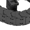 thumbnail image 3 of Drag Chain, Continuous Movement Wear  Low Noise Totally Enclosed Drag Chain, For - 25 ~ 100  Degrees Celsius  Engraving Machine 0.7meter Nylon-Pa66, 3 of 8