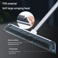 thumbnail image 4 of Soft Brush for Cleaning,Small Household Cleaning Brushes,Brush To Clean,Floor Scrub Brush with Long Handle , 2 in 1 Scrape and Brush,Tub and Tile Brush for Cleaning Bathroom, Patio, Kitchen, Wall, 4 of 9
