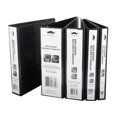 thumbnail image 3 of Moustache 3/Pack 2" D-Ring Binder, 3 Rings, Letter Size, Black, 3 of 6