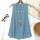 thumbnail image 1 of TaTaai Linen Style Double Layer Top, Women's Sleeveless Strappy Design, Solid Color Casual T-Shirt for Warm Weather Gift, 1 of 8