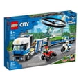 thumbnail image 1 of Set LEGO City Police Policía: Camión de Transporte del Helicóptero, 1 of 3