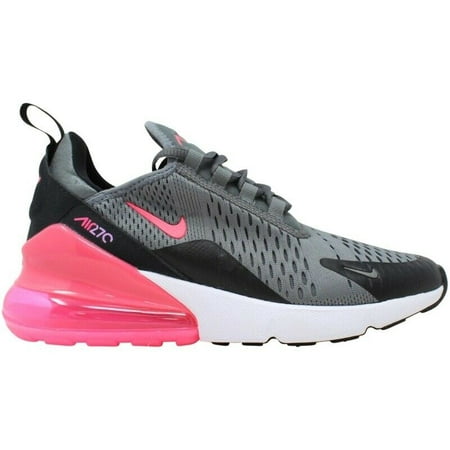 Nike Air Max 270 943345-031 Big Kid's Smoke Gray/Black/Pink Running Shoes ER919 (7)
