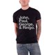 thumbnail image 1 of The Beatles - Camiseta John Paul George & Ringo para Adultos Unisex (Negro), 1 of 3