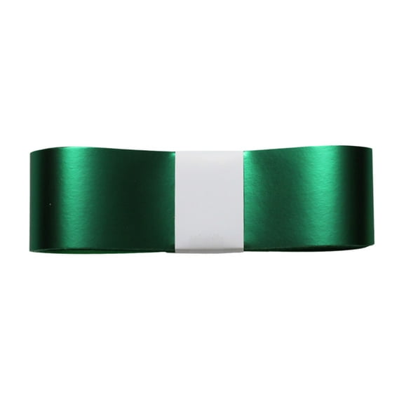 Mecorevxz 500cm/197 Inches Per Roll Matte Ribbon Christmas Gift Box Colorful Ribbon Festival Birthday Gift Box Strap(Green)