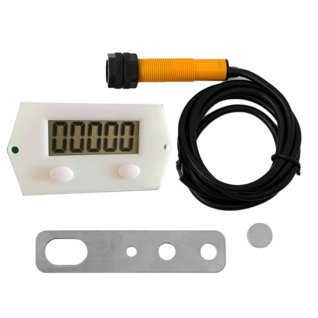 Plastic Counter for Industry Use Home Use 5℃ ~ 40℃ with Switch 20hz LCD Display Counter 