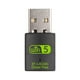 thumbnail image 2 of Sidaley Adaptador WiFi USB compatible con Bluetooth inalámbrico de doble banda tarjeta de red para PC portátil herramientas de red Estaciones de acoplamiento para portátiles, 2 of 5