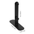 thumbnail image 2 of CTIRCHIU 2Pcs Sturdy Black Metal Pegboard Tabletop Fixing Brackets for Secure Pegboard Support, 2 of 8