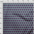 thumbnail image 2 of oneOone Cotton Flex Fabric Geometric Ikat Print Fabric By Yard 40 Inch Wide, 2 of 4