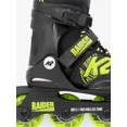 thumbnail image 3 of K2 Raider Kid's Inline Skates - Black/Lime - 1-5, 3 of 4