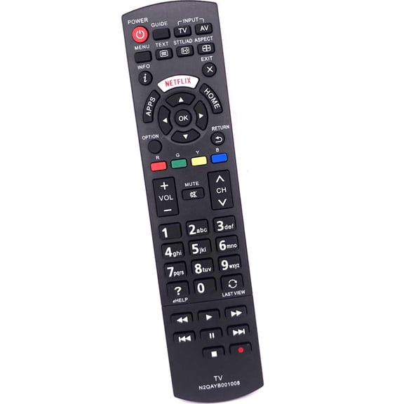New N2QAYB001008 For Panasonic Viera HD Plasma TV Remote Control TH50CX740A
