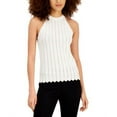 thumbnail image 2 of MSRP $70 Inc International Concepts Women Novelty-Stitch Halter Top Size Small, 2 of 2