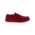 thumbnail image 2 of Hey Dude Wally Funk Mono 40011-610 Casual Men Red Poly Knit Slip-on Shoes FHD035 (11), 2 of 6
