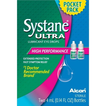 Systane Ultra Eye Drops Lubricant High Performance