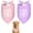 -, variant on Big Sister Dog Bandana 2 Pack Pet Dog Scarf Baby Announcement Props Pregnancy Announcement Dog Bandana Gender Reveal Accessories Gift for Dog Lover Owner (Pink,Purple) Large
